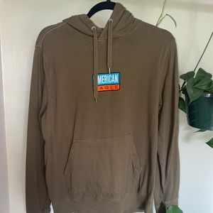 Lightweight throw on American eagle hoodie